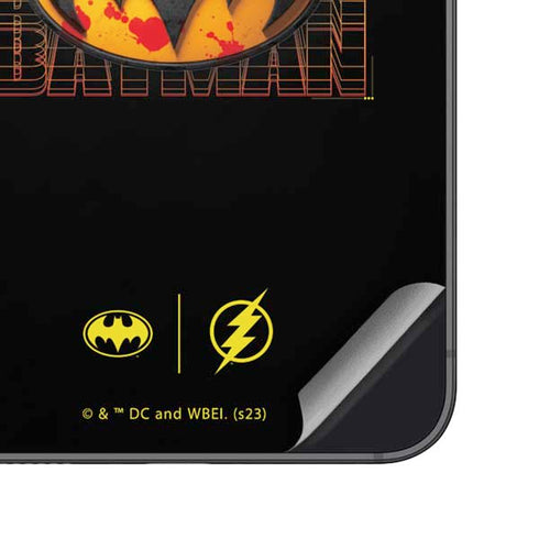 DC Comics The Flash Movie: Batman Bloody Logo Galaxy A16 5G Skin
