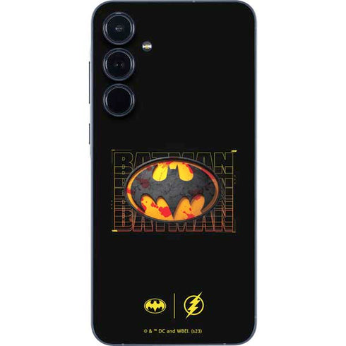 DC Comics The Flash Movie: Batman Bloody Logo Galaxy A35 5G Skin