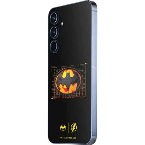 DC Comics The Flash Movie: Batman Bloody Logo Galaxy A35 5G Skin