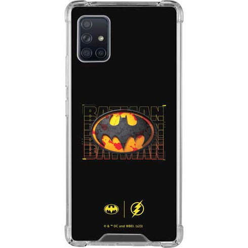 DC Comics The Flash Movie: Batman Bloody Logo Galaxy A51 5G Clear Case
