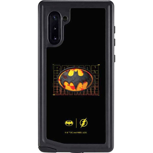DC Comics The Flash Movie: Batman Bloody Logo Galaxy Note 10 Waterproof Case