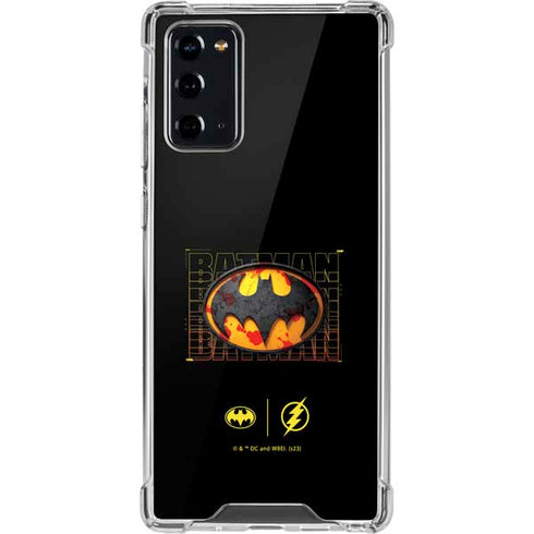 DC Comics The Flash Movie: Batman Bloody Logo Galaxy Note20 5G Clear Case
