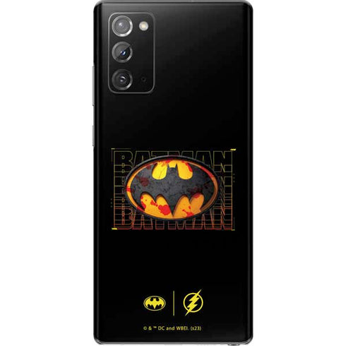 DC Comics The Flash Movie: Batman Bloody Logo Galaxy Note20 5G Skin