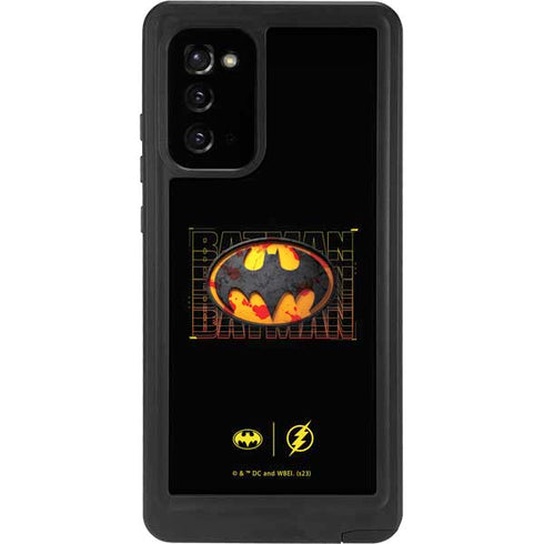 DC Comics The Flash Movie: Batman Bloody Logo Galaxy Note20 5G Waterproof Case