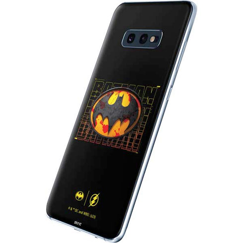 DC Comics The Flash Movie: Batman Bloody Logo Galaxy S10e Skin
