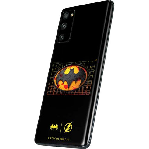 DC Comics The Flash Movie: Batman Bloody Logo Galaxy S20 Fan Edition Skin