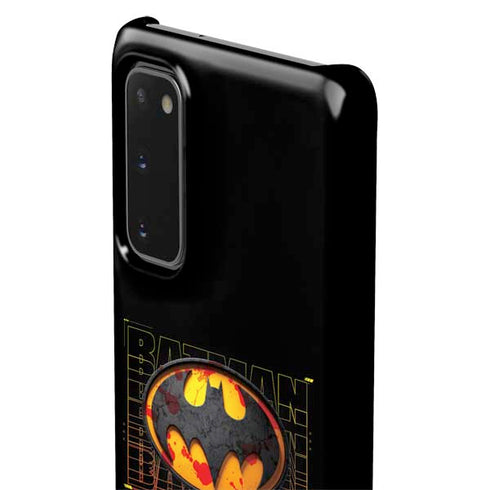 DC Comics The Flash Movie: Batman Bloody Logo Galaxy S20 Lite Case