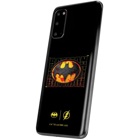 DC Comics The Flash Movie: Batman Bloody Logo Galaxy S20 Skin
