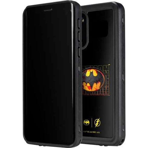 DC Comics The Flash Movie: Batman Bloody Logo Galaxy S20 Waterproof Case