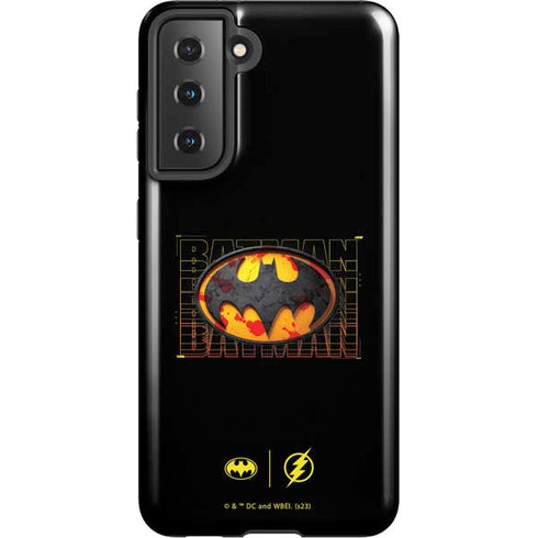 DC Comics The Flash Movie: Batman Bloody Logo Galaxy S21 5G Pro Case