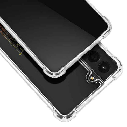 DC Comics The Flash Movie: Batman Bloody Logo Galaxy S21 FE Clear Case