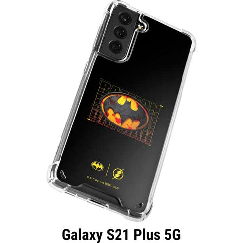 DC Comics The Flash Movie: Batman Bloody Logo Galaxy S21 Plus 5G Clear Case
