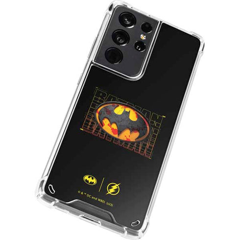 DC Comics The Flash Movie: Batman Bloody Logo Galaxy S21 Ultra 5G Clear Case