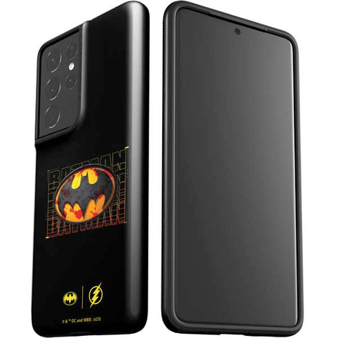 DC Comics The Flash Movie: Batman Bloody Logo Galaxy S21 Ultra 5G Pro Case