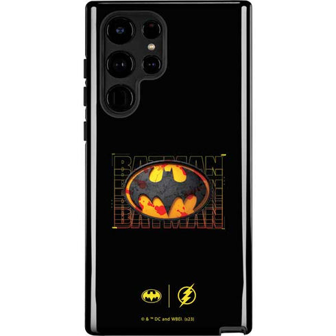 DC Comics The Flash Movie: Batman Bloody Logo Galaxy S22 Ultra Pro Case