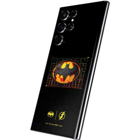 DC Comics The Flash Movie: Batman Bloody Logo Galaxy S22 Ultra Skin