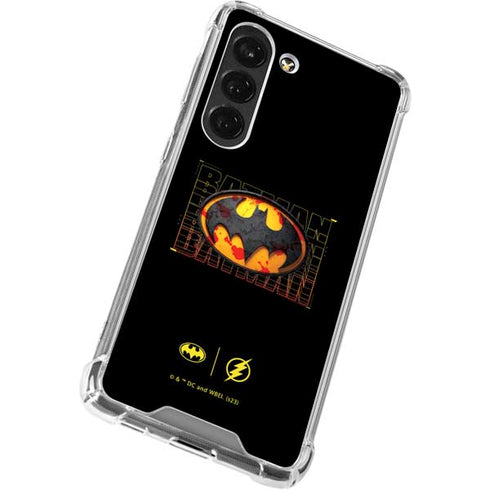 DC Comics The Flash Movie: Batman Bloody Logo Galaxy S23 Clear Case
