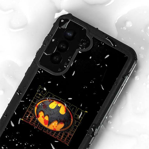 DC Comics The Flash Movie: Batman Bloody Logo Galaxy S23 Plus Waterproof Case