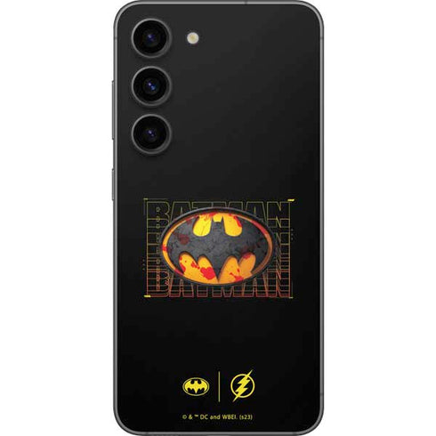 DC Comics The Flash Movie: Batman Bloody Logo Galaxy S23 Skin