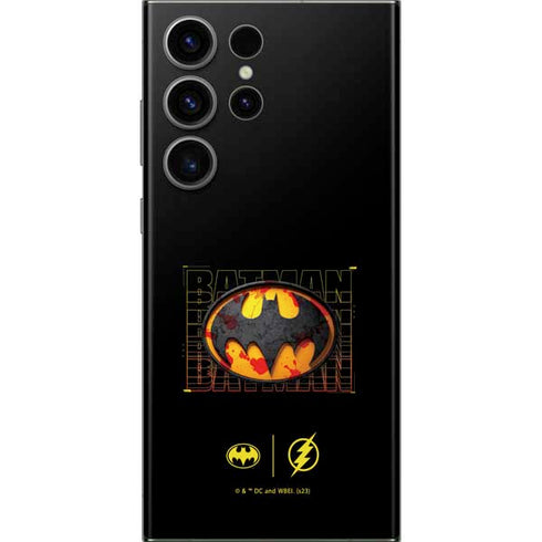 DC Comics The Flash Movie: Batman Bloody Logo Galaxy S23 Ultra Skin