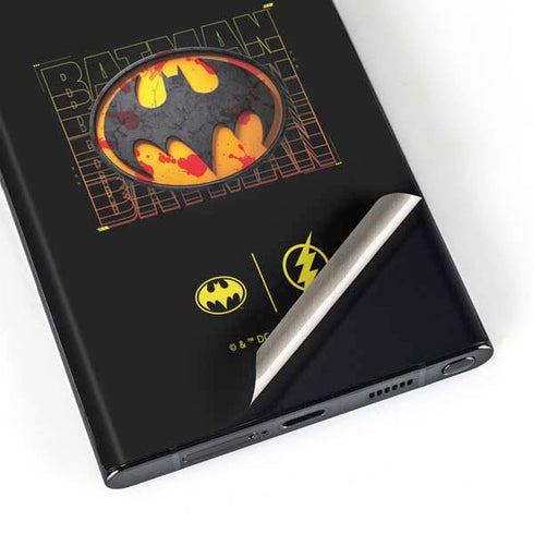 DC Comics The Flash Movie: Batman Bloody Logo Galaxy Skins