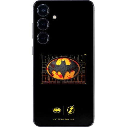 DC Comics The Flash Movie: Batman Bloody Logo Galaxy S25 Plus Skin