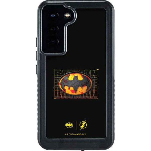 DC Comics The Flash Movie: Batman Bloody Logo Galaxy S24 Plus Waterproof Case