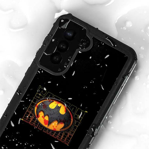 DC Comics The Flash Movie: Batman Bloody Logo Galaxy S24 Plus Waterproof Case
