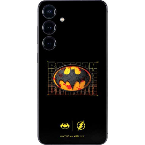 DC Comics The Flash Movie: Batman Bloody Logo Galaxy S25 Skin
