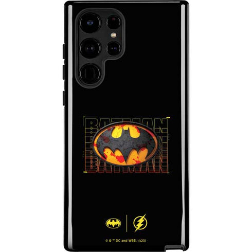 DC Comics The Flash Movie: Batman Bloody Logo Galaxy S25 Ultra Impact Case