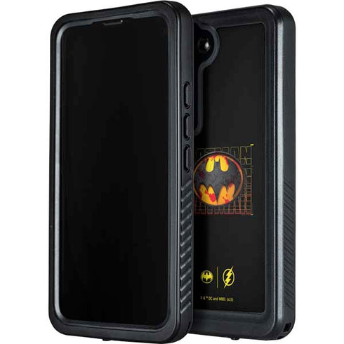 DC Comics The Flash Movie: Batman Bloody Logo Galaxy S24 Waterproof Case