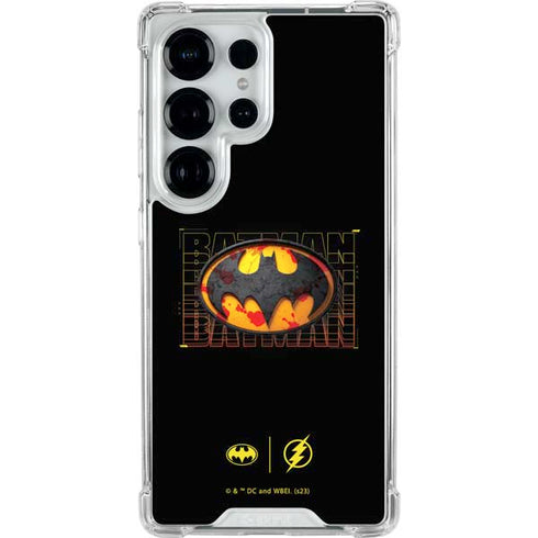 DC Comics The Flash Movie: Batman Bloody Logo Galaxy S26 Ultra Clear Case