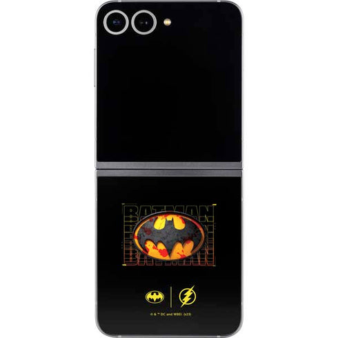 DC Comics The Flash Movie: Batman Bloody Logo Galaxy Z Flip6 Skin