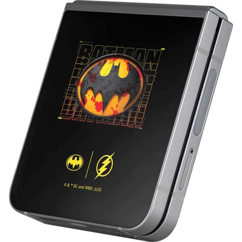 DC Comics The Flash Movie: Batman Bloody Logo Galaxy Z Flip6 Skin