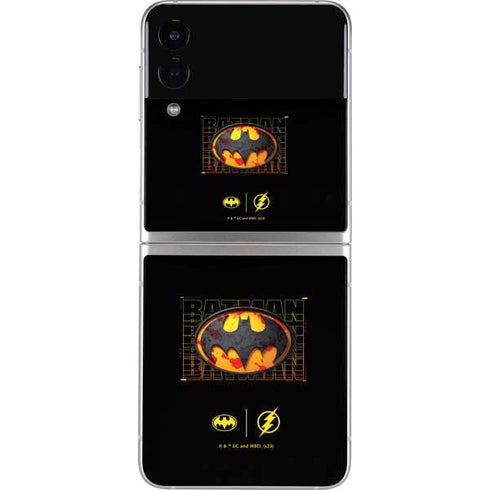 DC Comics The Flash Movie: Batman Bloody Logo Galaxy Z Flip3 5G Skin