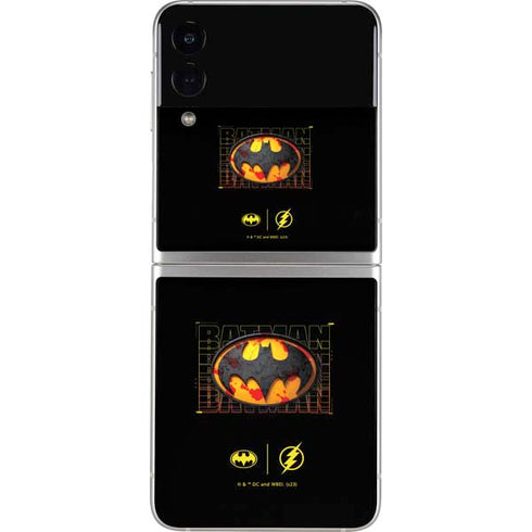 DC Comics The Flash Movie: Batman Bloody Logo Galaxy Z Flip4 5G Skin