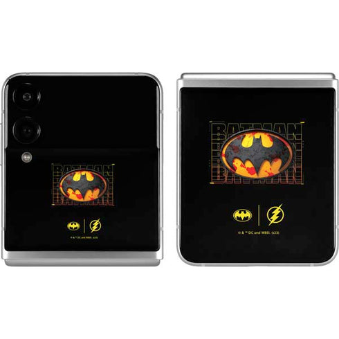 DC Comics The Flash Movie: Batman Bloody Logo Galaxy Z Flip4 5G Skin