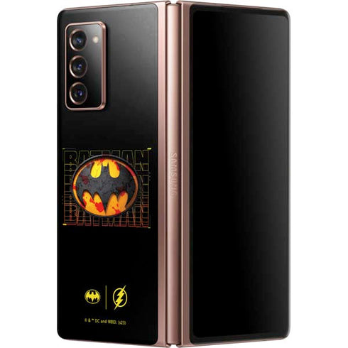 DC Comics The Flash Movie: Batman Bloody Logo Galaxy Z Fold2 5G Skin