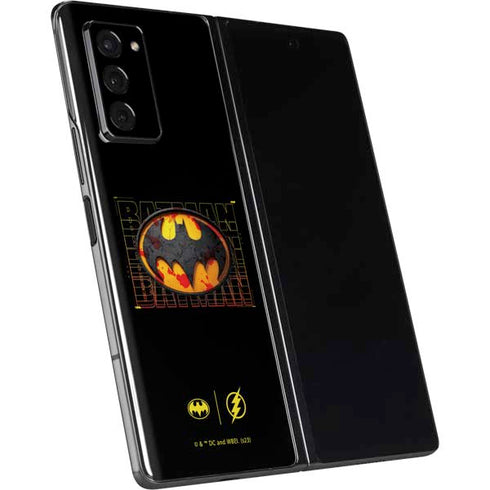DC Comics The Flash Movie: Batman Bloody Logo Galaxy Z Fold2 5G Skin