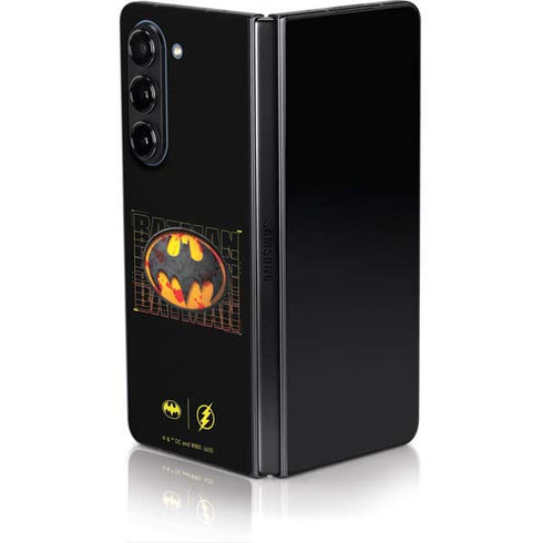 DC Comics The Flash Movie: Batman Bloody Logo Galaxy Z Fold5 5G Skin