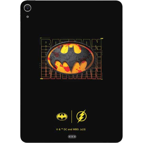 DC Comics The Flash Movie: Batman Bloody Logo Apple iPad Air Skin