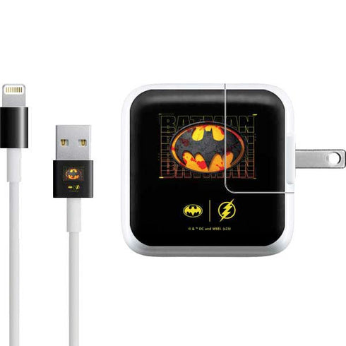 DC Comics The Flash Movie: Batman Bloody Logo iPad Charger (10W USB) Skin