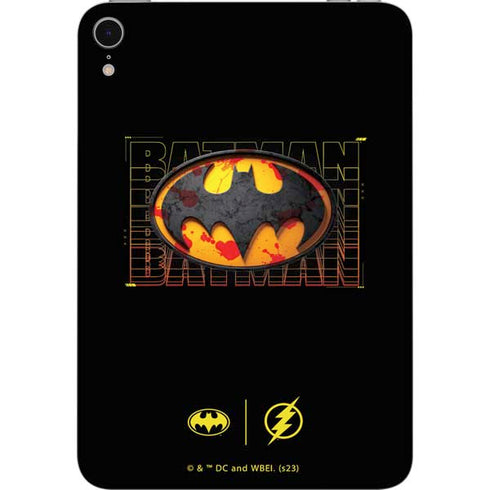 DC Comics The Flash Movie: Batman Bloody Logo Apple iPad Mini Skin