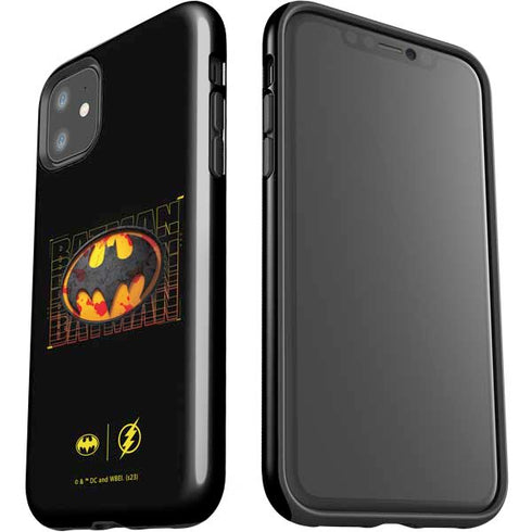 DC Comics The Flash Movie: Batman Bloody Logo iPhone 11 Impact Case