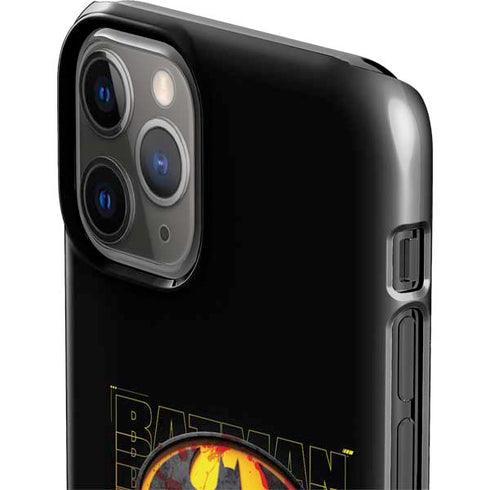 DC Comics The Flash Movie: Batman Bloody Logo iPhone 11 Pro Lite Case