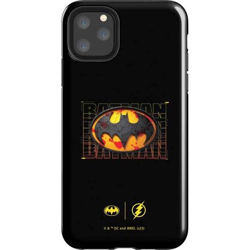 DC Comics The Flash Movie: Batman Bloody Logo iPhone 11 Pro Max Impact Case