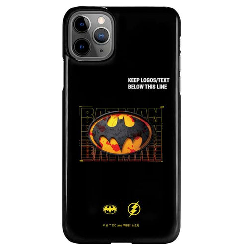 DC Comics The Flash Movie: Batman Bloody Logo iPhone 11 Pro Max Lite Case