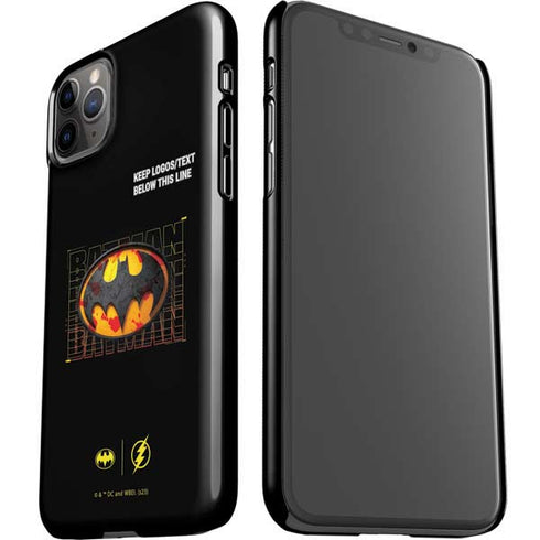 DC Comics The Flash Movie: Batman Bloody Logo iPhone 11 Pro Max Lite Case