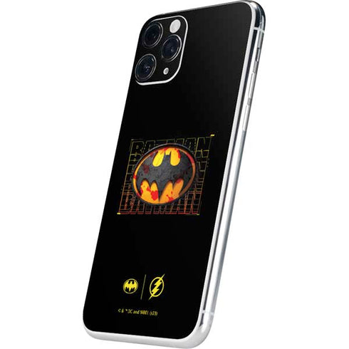 DC Comics The Flash Movie: Batman Bloody Logo iPhone 11 Pro Skin
