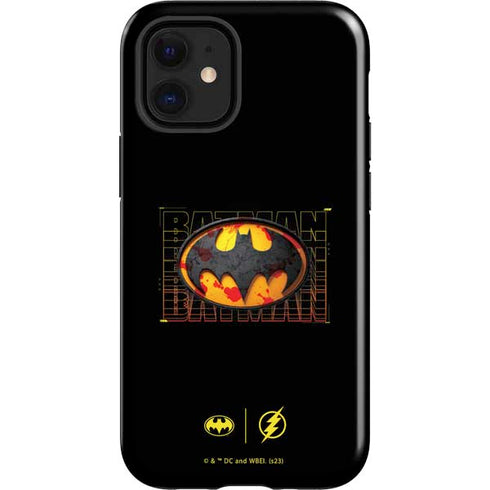 DC Comics The Flash Movie: Batman Bloody Logo iPhone 12 Mini Impact Case